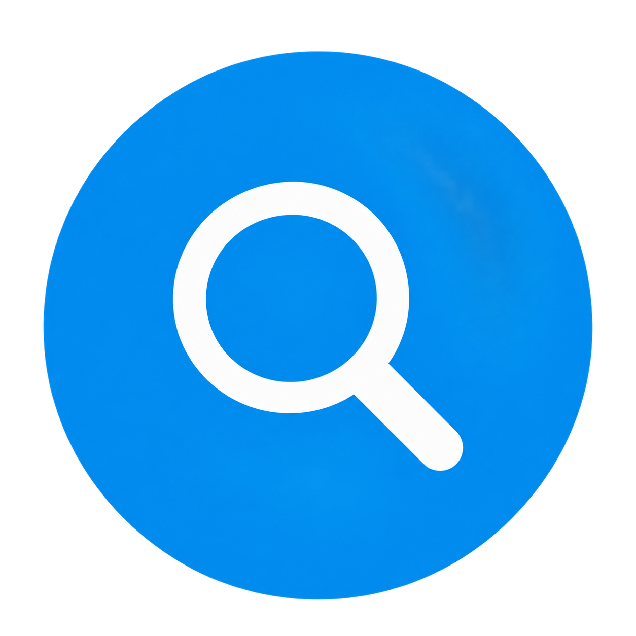 Sliding door service search icon